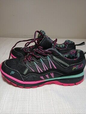 Fila Women’s Black Pink Athletic Sneakers